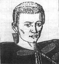 Лжедмитрий I. Гравюра неизвестного автора 1606 года